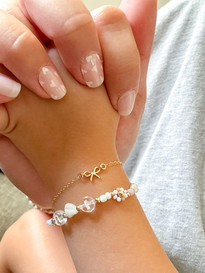 bow-tiful chain bracelet