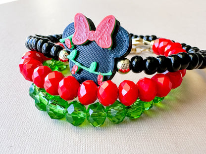 very merry colorful mouse bracelet
