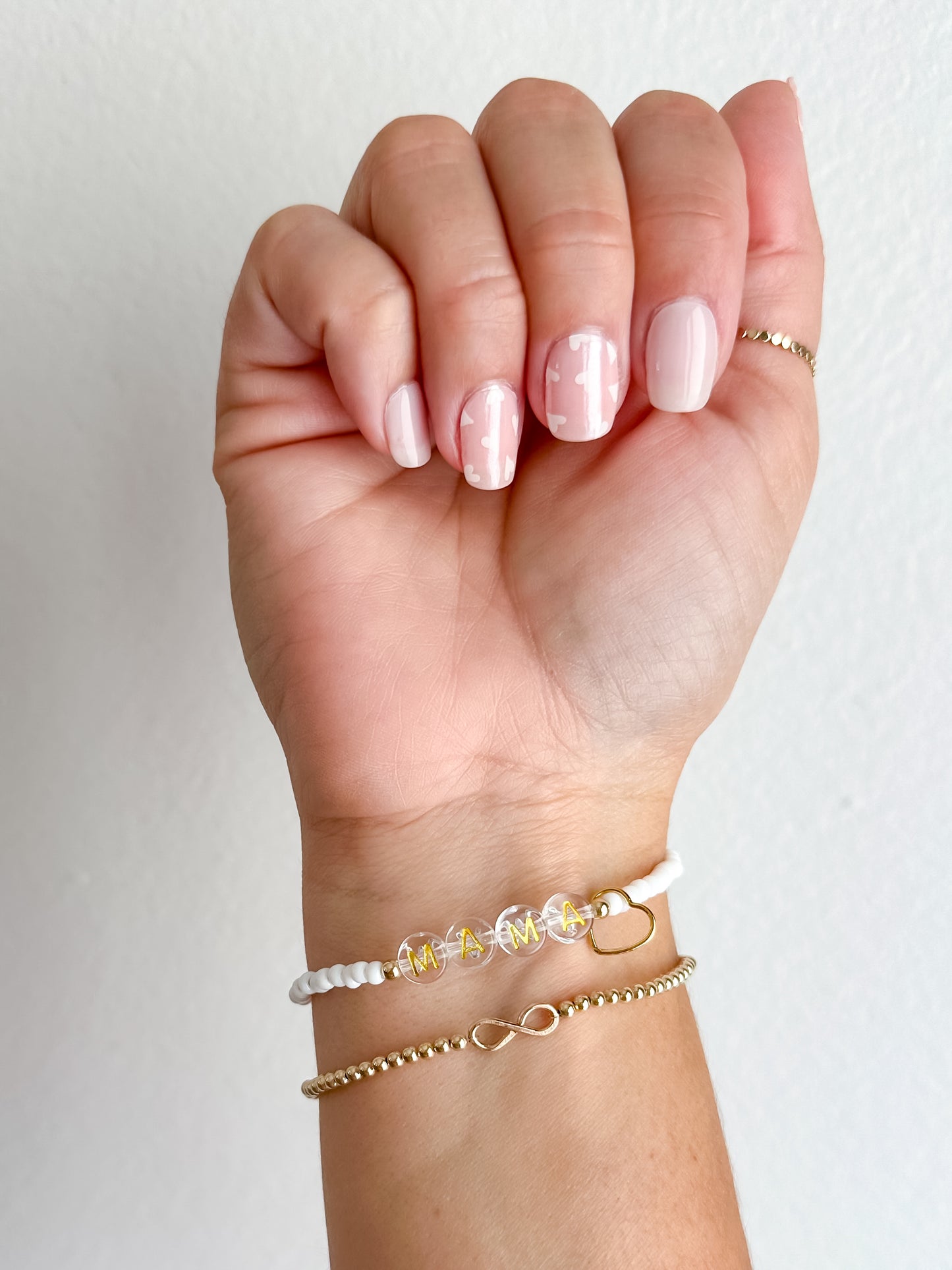 infinite love bracelet stack