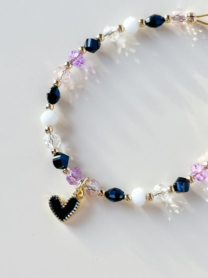 amethyst kiss bracelet