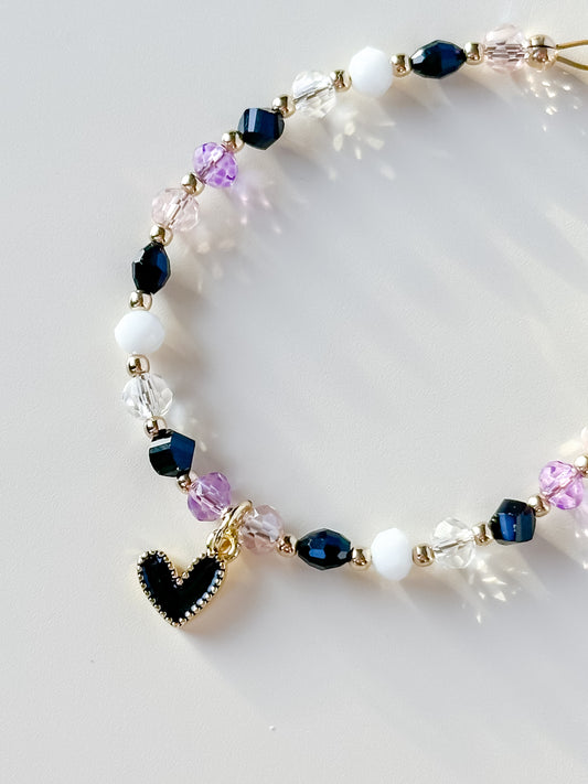 amethyst kiss bracelet