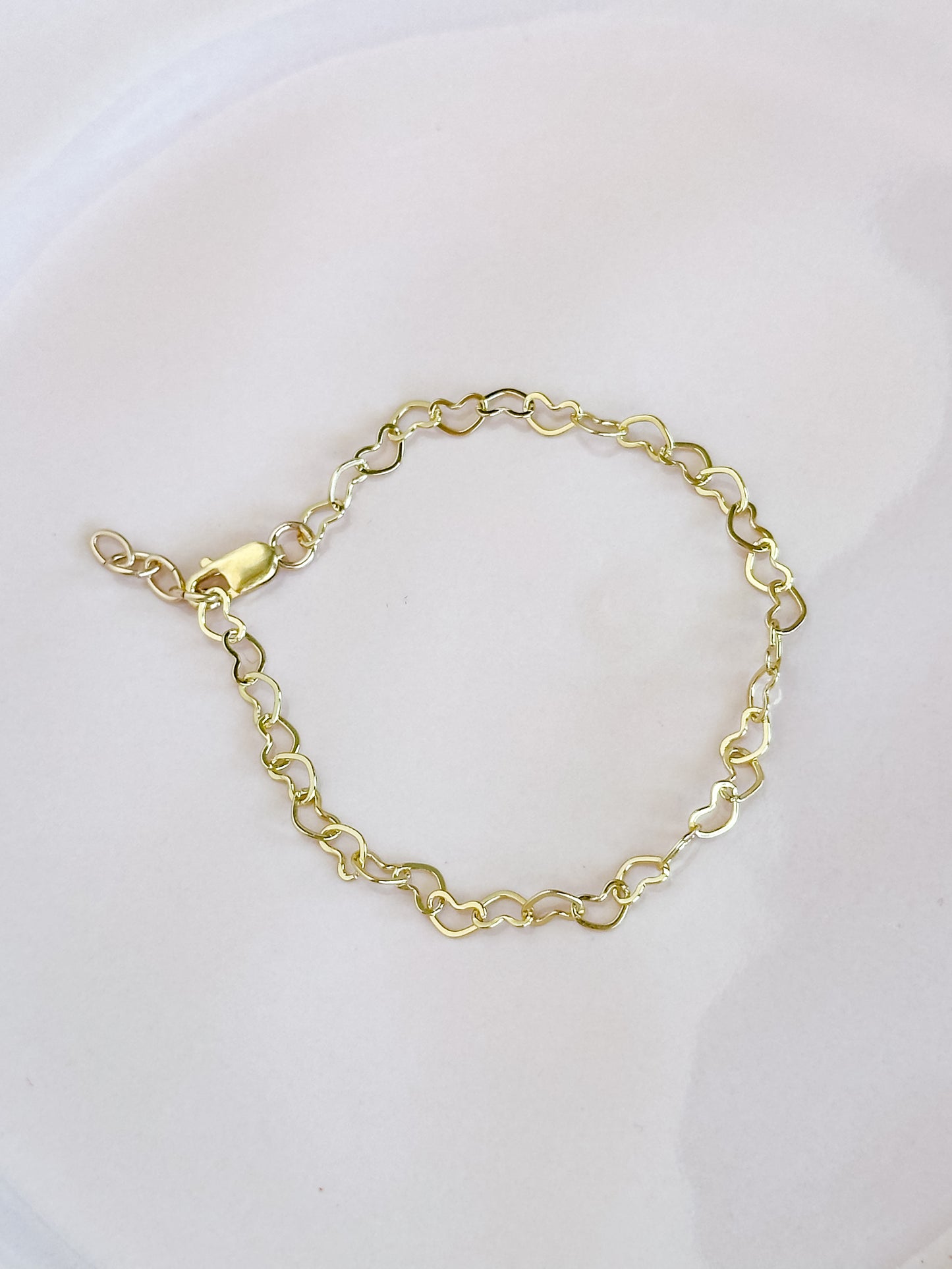 Lots of love chain bracelet