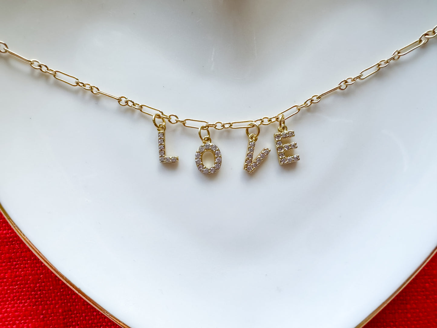 L O V E necklace