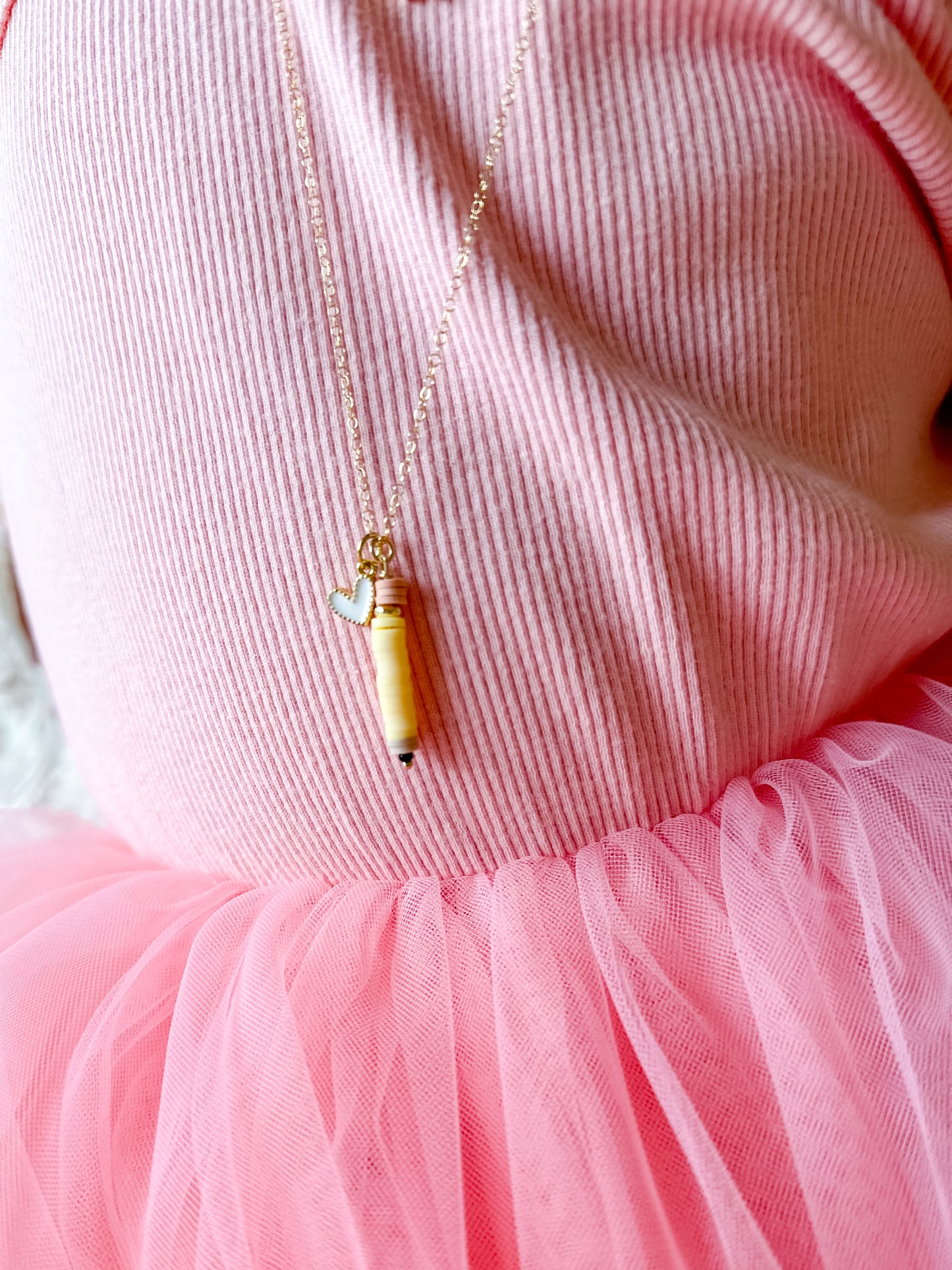 pencil necklace