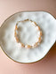 peach pearl bracelet