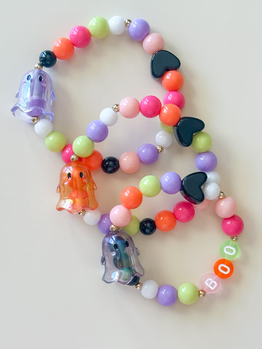 cute ghostie bracelet