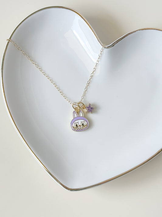 cute monster necklace
