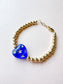 blue heart babe bracelet