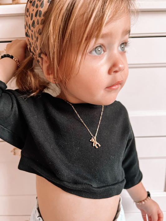 baby bear necklace