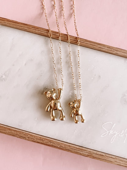 baby bear necklace