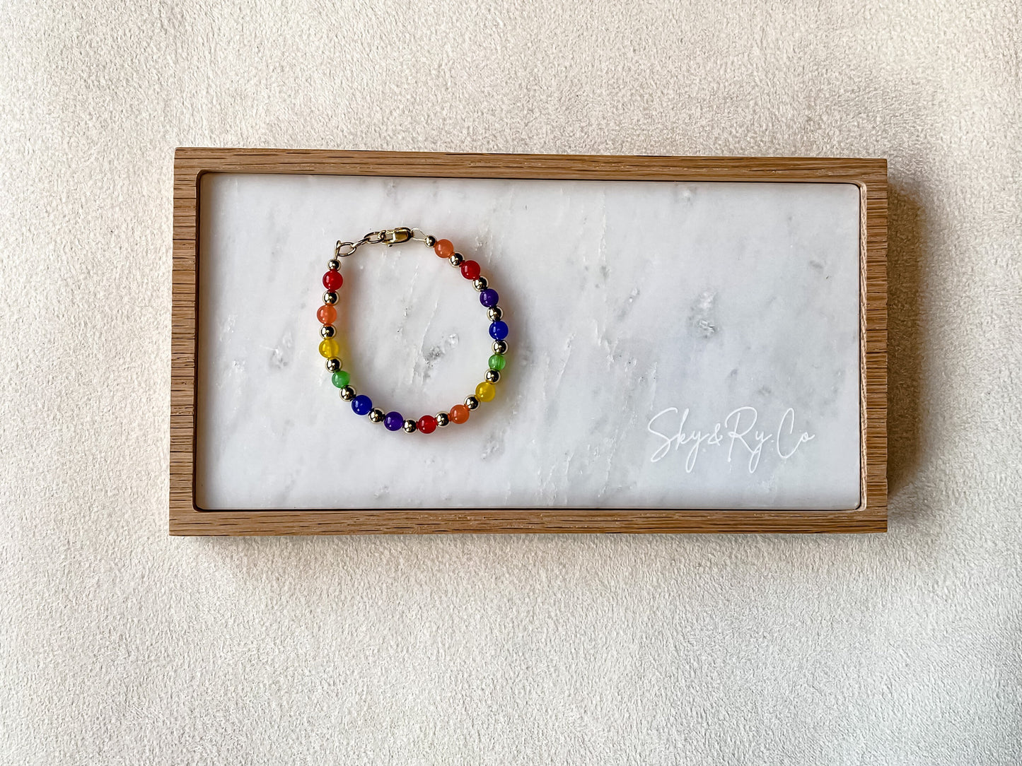 rainbow bright bracelet