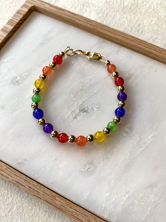 rainbow bright bracelet