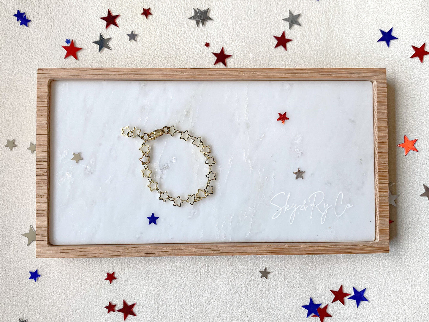 oh my stars chain bracelet