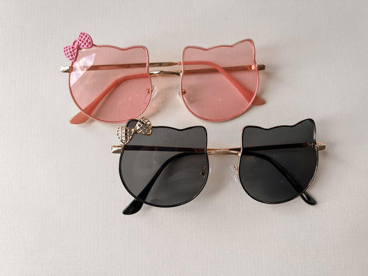 metal frame hello kitty sunnies