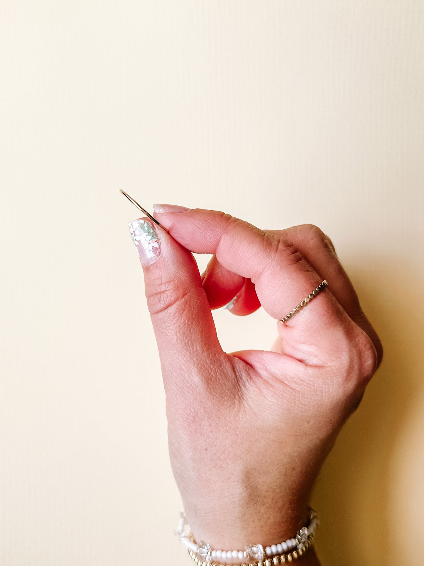 minimal gold ring