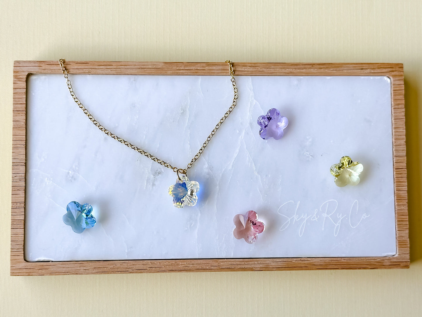 buttercup necklace